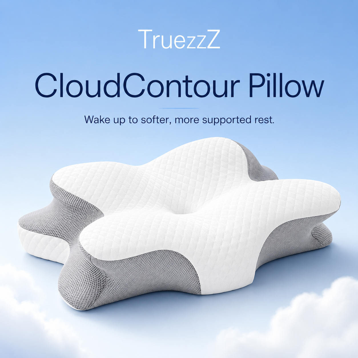 TrueZZZ CloudContour Pillow